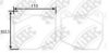 BUGAT RJR698151 Brake Pad Set, disc brake